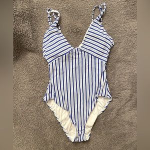 ralph lauren nautical one piece swimsuit